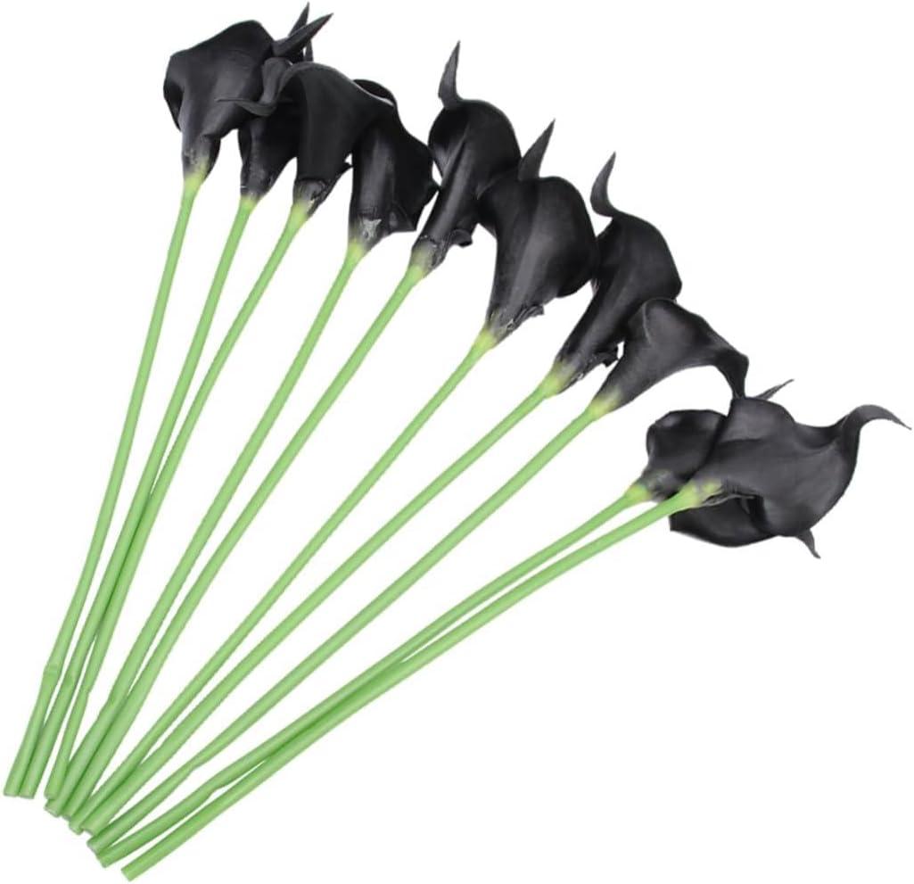 10pcs Artificial Flowers Touch Fake Flower Arrangement for Home Wedding Party