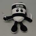 Lemoneon Cappuccino Assassino Plush 10" Italian Brainrot Plush AICrafted Stuffed Figure Pillow for Video Game Fans Room Decor