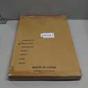 JEESA 2-Pack Serving Tray with Handles, Platters for Serving Food Turkey Cookie Appetizer Snack, Reusable Plastic, Stackable, for Holiday, Party, White