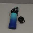 Farsea Insulated Water Bottle With Paracord Handle, Protective Boot and 2 Lids (Straw Lid & Spout Lid), Stainless Steel Water Bottle Wide Mouth, Double Wall Sweat-Proof BPA-Free, 18 oz (Ocean)