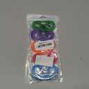 WILLBOND 50 Pcs Happy 100th Day of School Silicone Bracelets Colorful Rubber Wristbands Gift for Kindergarten Teacher Student Rewards Classroom Party Supplies Decoration