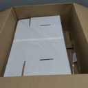 Corrugated Shipping Boxes 12x9x4Inches, 23Pack Kraft Cardboard Literature Mailers, Durable Small Business Mailing Boxes for Packaging & Shipping Supplies, White,Shipping boxes made from recycled paper