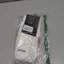 Nike Unisex Adult Baseball/Softball Over-The-Calf Socks (2 Pairs) (Small, White/Black)