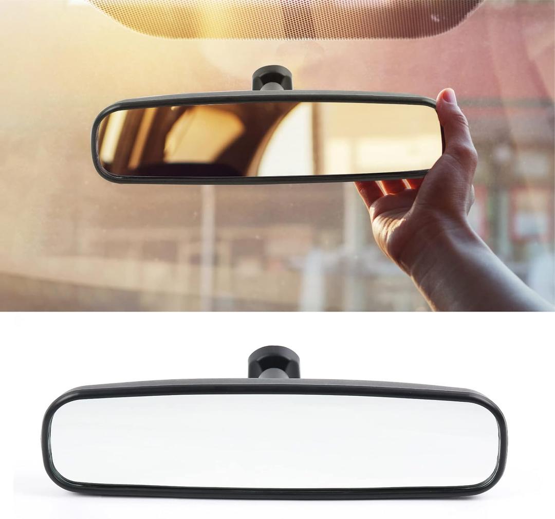 10" OEM Rear view mirror, Day Night Interior RearView Mirror Compatible With Most Car, Toyota Corolla Camry RAV4, Ford Focus Nissan Rogue Altima Sentra Honda CRV Accord KIA Optima Mazda 3 5 6 Miata