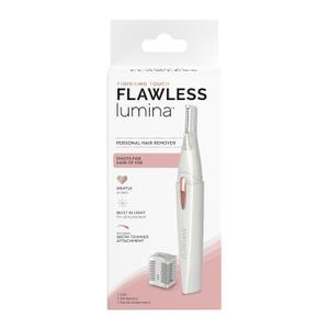 Finishing Touch Lumina Painless Hair Remover, Silver (1 Count (Pack of 1))