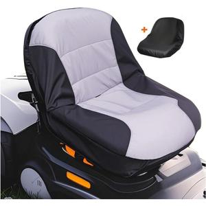 Deluxe Waterproof Riding Lawn Mower Seat Cover Compatible with Husqvarna,Universal Tractor Seat Cover (Medium)