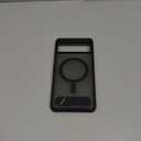 GUAGUA for Google Pixel 7 Case with Stand, Magnetic Cases with Foldable Invisible Stand Translucent Matte Back Slim Protective Shockproof Kickstand Phone Case for Google Pixel 7 6.3", Black