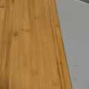 Utoplike Bamboo Cutting Board 20 x 20 inch, Large Wood Chopping Board for Kitchen, Meat, Vegetables, BBQ, Square Butcher Block with Juice Groove and handle, 1"Th
