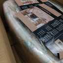 Pale Pink Rug for Girls Room, 9x12 Floral Washable Area Rug Non Slip, Boho Low Pile Carpet with Rubber Backing for Bedroom Living Room Bathroom Playroom Nursery Office