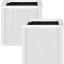 211+ Auto Replacement Filter Compatible with Blueair Blue Pure 211+ Auto Air Cleaner Purifier, Foldable Particle and Activated Carbon Replacement Filter, 2 Pack