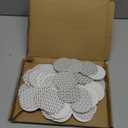 PATIKIL 110Pack Foam Lid Liner, 64mm/2.52" PS Foam Resistant Tamper Pressure Sensitive Seal for Bottle Cap Liners Seals