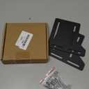 Yuleimy Headboard Adapter Kit, 2 PCS Headboard Brackets for Metal Bed Frame, Full to Queen Conversion Kit