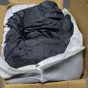 Luxury Silk Comforter/Duvet/Quilt Full Size (78"x90", 6.2lbs/2.8kg), Filled with Long Strand Mulberry Silk-Warm and Lightweight for All Seasons, with 100% Long Staple Cotton Cover 400TC-Grey