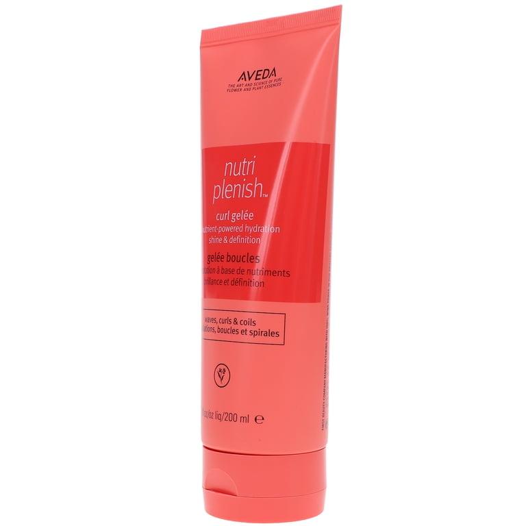 Aveda Nutriplenish Curl Gelée | Moisturizing Styling Gel for Medium to Thick Coily, Curly, Wavy Hair | Reduces Frizz, Elongates Curls & Coils | 96% Naturally Derived*, 6.7 Fl Oz