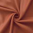 Mrs.Naturall Burnt Orange Curtains 42x54 Inches Long for Dining Room 2 Panels Blackout Room Darkening Curtain for Bedroom
