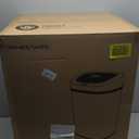 NINESTARS DZT-80-4 Automatic Touchless Motion Sensor Oval Trash Can, 21 Gal. 80 L., Stainless Steel