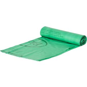 BioBag (USA) The Original Compostable Bag, 33 Gallon, 120 Count, 100% Certified Compostable Trash Bag Liners for Food Waste, Extra Strong and Durable, Trash Bag