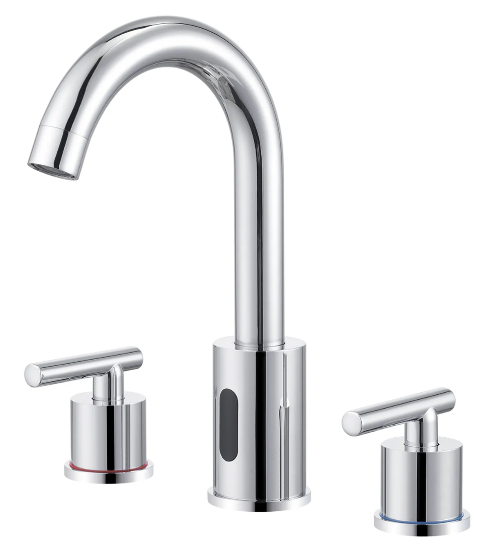 Charmingwaker® Touchless Bathroom Faucet for 3 Holes