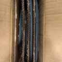 AmorArc Ceramic Dinnerware Sets for 4, 12 Pieces Square Handpainted Plates and Bowls Set, Chip and Scratch Resistant Stoneware Dishes Set, Dishwasher & Microwave Safe, Ocean Blue