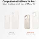 Beats iPhone 16 Pro Case with MagSafe and Camera Control, Scratch-Resistant Protective Cover, Slim Fit, Microfiber Lining - Summit Stone