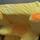 Duck Kids Couch Fold Out 2-in-1 Toddler Sofa Fold Out with Blanket, Soft Toddler Chair Comfy for Boys Girls Baby, Convertible Sofa to Lounger for Napping Reading Playing Christmas, Yellow