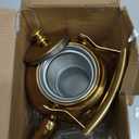 DOITOOL Stainless Steel Tea Kettle 1.5L Stovetop Tea Kettle, Classic Tea Kettle Food Grade Stainless Steel Teapot for Stove Top with Infuser and Ergonomic Handle for Water Tea Coffee (1.6 Quarts, Golden)