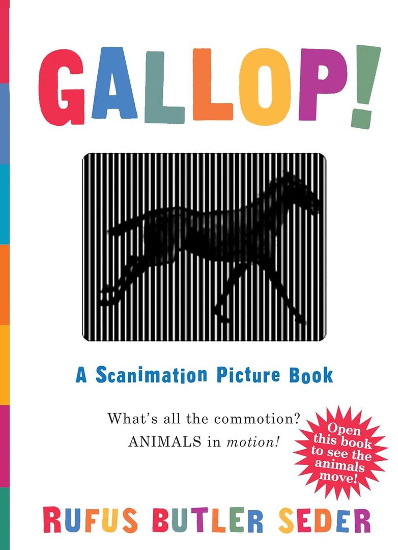 Gallop!: A Scanimation Picture Book (Hardcover)