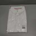 French Toast Girls' Short Sleeve Oxford Shirt (White)  12 1/2 plus