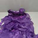 Miipat Girls Pageant Party Dress Ruffle Flower Kids Wedding Ball Gown Sequin Formal Princess Dress  (Purple), Size 140