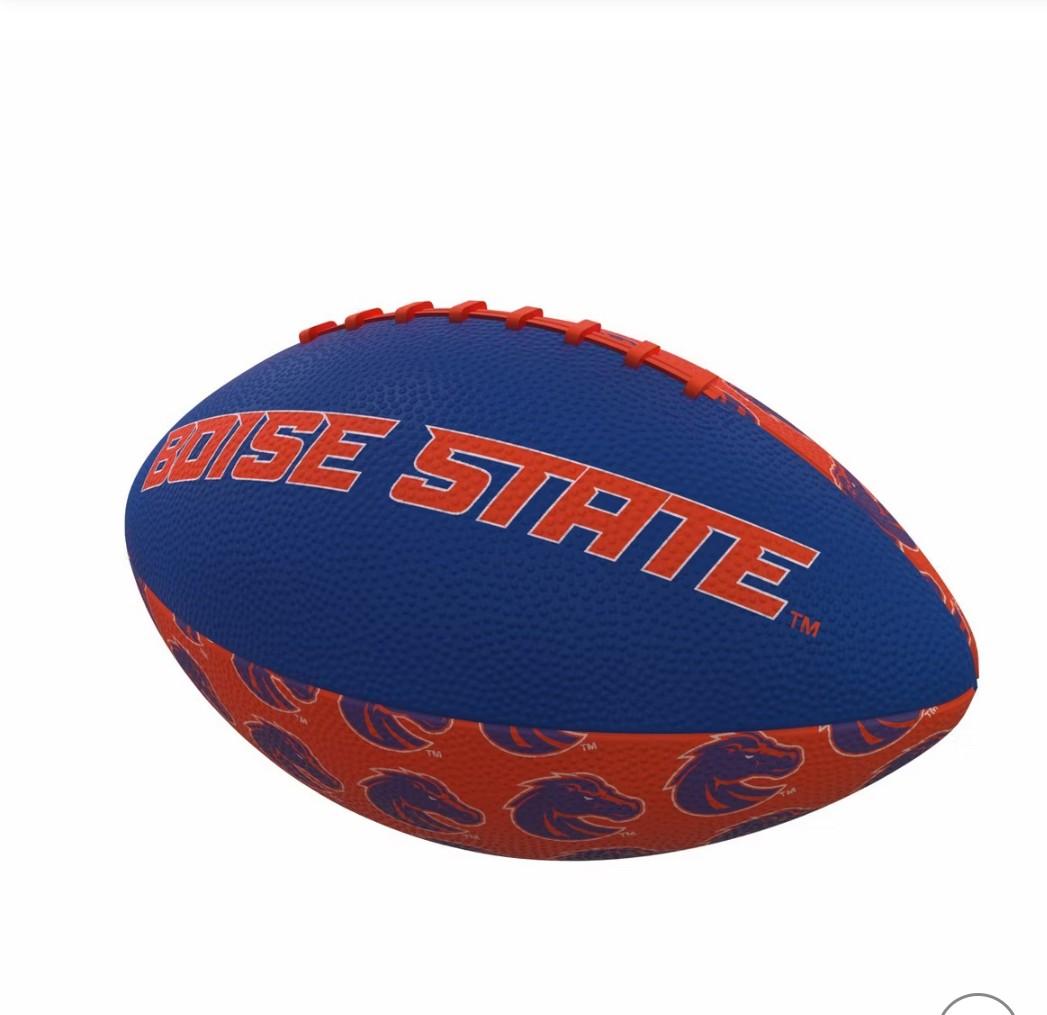NCAA Boise State Broncos Mini-Size Rubber Football: All Ages Sports Ball