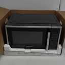 Chefman Countertop Microwave Oven 1.1 Cu. Ft. Digital Stainless Steel Microwave 1000 Watts with 6 Auto Menus, 10 Power Levels, Eco Mode, Memory, Mute Function, Child Safety Lock, Easy Clean