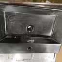 Swiss Madison Claire 24 Rectangle Wall-Mount Bathroom Sink in Matte Black