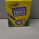 Crayola Washable Paint Brush Pens, Multicolor (8 Assorted Colors), Medium, Plastic