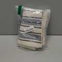 Boho Throw Pillow Covers Decorative 12 x 20 Textured Pillow Cover Farmhouse Cushion Cases Pillowcase for Couch Sofa Bedroom Living Room Home Decor Navy Blue and Beige Striped, Set of 2