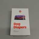 Pet Parents Washable Dog Diapers (3pack) + Extenders of Durable Doggie Diapers, Premium Dog Diapers Female (Medium, Princess) (Medium (14-20"))