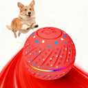 morhandisn Dog Balls: Interactive Dog Ball, SelfMoving Dog Toy with AutoRolling & Bouncing, ETPU Material, IP54 Waterproof, MotionActivated (Red, Large)