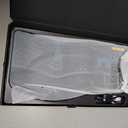 ProtoArc Backlit Bluetooth Ergonomic Keyboard, EK01 Plus Full Size Wireless Split Keyboard with Dual Bluetooth and USB, Cushioned Wrist Rest, Rechargeable, Compatible with Windows/Mac/Android, Blue