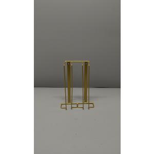 Wine Glass Rack Under Cabinet, Drilling Free No Screw Steamware Holder Under Shelf Metal Wine Glasses Holders 304 Stainless Steel Hanger Storage Organizer Hanging Glass Fit for Bar Kitchen 2 Rows Gold