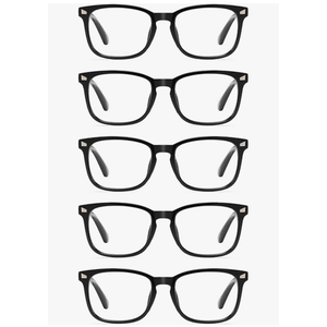 CCVOO Reading Glasses for Women/Men, Eyeglasses, Blue Light Readers for Women/Men, Computer Eye Glasses, Cheaters