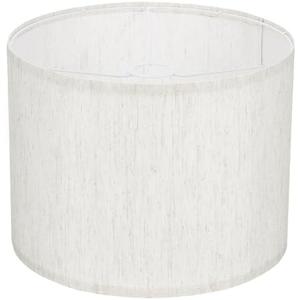 1Set Drum Lamp Shades for Table Lamps, Linen Lampshade Easy Assembly Lamp Shade Floor Lamps Bedside Lamps, Dark Beige
