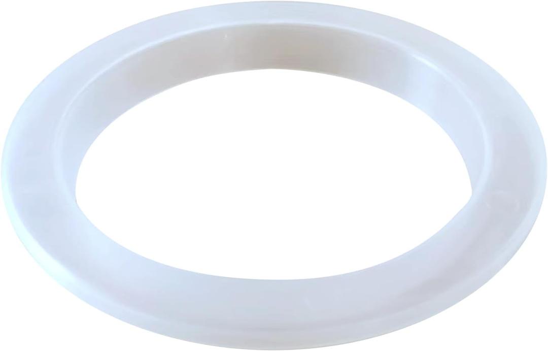 5-Gallon Ceramic Water Dispenser Protective Ring,Plastic Protector Ring for Porcelain Crock-protects your porcelain or ceramic dispenser from damage (White)