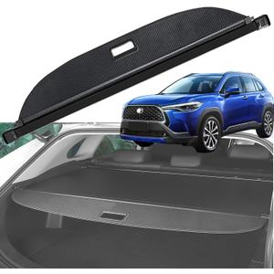 Cargo Cover for Toyota Corolla Cross 2022 2023 2024 2025 2026Trunk - No Gap Shielding Shade Accessory