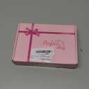 Miuric Light Pink Wig for Women Short Pastel Wavy Wigs Curly Bob Wigs with Bangs Shoulder Length Colorful Synthetic Wigs for Cosplay Costume Party Daily Use(14 Inches)