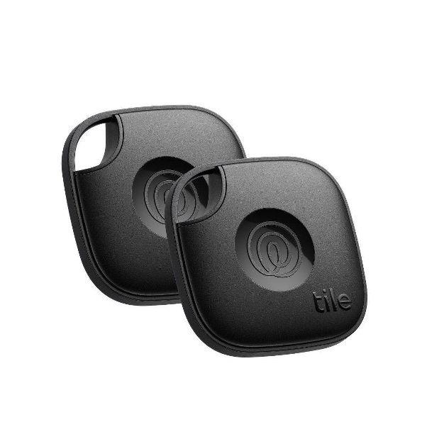 Tile by Life360 Mate 2-Pack: Bluetooth Wireless Trackers for Apple & Android Devices