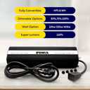 iPower 400W Digital Dimmable Electronic Horticulture Ballast with Pressure Sodium HPS Grow Light Bulb for Indoor Plants Growth