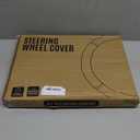 Road Comforts Leather Steering Wheel Cover - Made with PVC Leather - Anti-Slip, Universal Fit 14 1/2 inches to 15 inches - Hot Pink