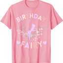Birthday Fairy Kids Bday Matching Family Cute T-Shirt, XS