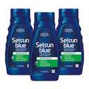 Selsun Blue Moisturizing AntiDandruff Shampoo with Aloe, 11 fl oz, Selenium Sulfide 1% (Pack of 3)