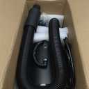 Dog Dryer for Pet Grooming, High Velocity Pet Hair Dryer with Heater, Adjustable Speed, 3 Nozzles and a Comb, Black