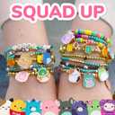 Horizon Group USA Original Squishmallows Bracelet Design Set, Cute & Friendship Bracelet Kit, Jewelry Making Kit, Charm Bracelet Making Kit, Beading & Jewelry Making, Friendship Bracelet Making Kit